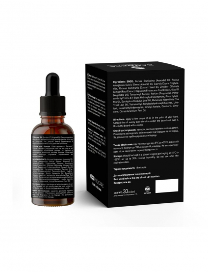 Картинка Олія-сироватка для бороди Original